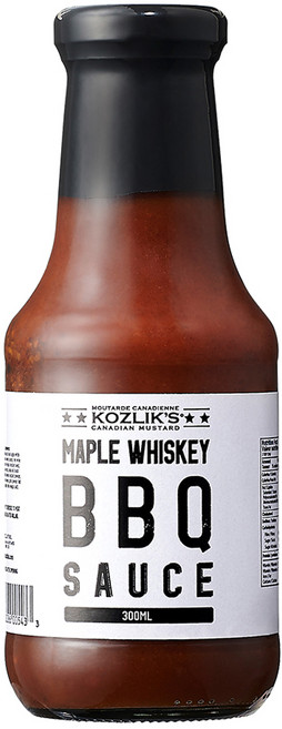 코즐릭스 메이플 위스키 비비큐 소스, 1개, 300ml