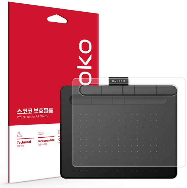 Skoko 複合式平板螢幕保護貼組, 單一顏色