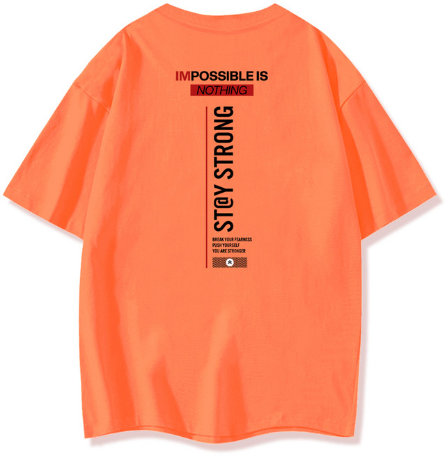 일루소 남녀공용 임파서블 오버핏 반팔 면 티셔츠