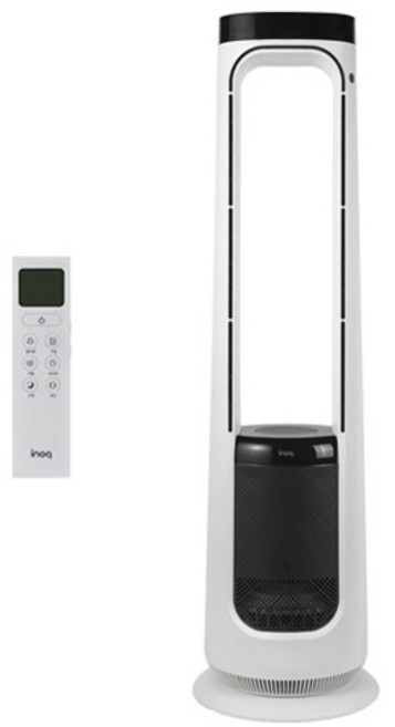 이노크아든 포름알데히드 에어가딩 날개없는 선풍기 온풍기, IA-NF2000, 1개