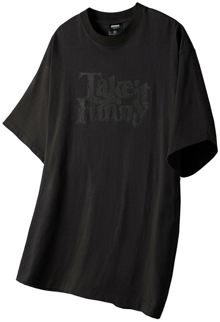 어반에이지 남녀공용 통기성 테이크 잇 퍼니 빈티지 오버 반팔 티셔츠