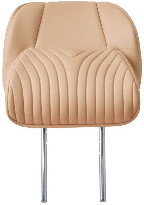 에제스 모하비 더 마스터 전용 윙아웃 버킷 헤드레스트 차량용 목쿠션, 새들 브라운, 1개