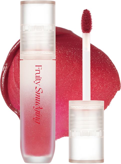 머지 프루티 스머징 벨벳 틴트, FS4 체리 스머징, 3.5g, 1개