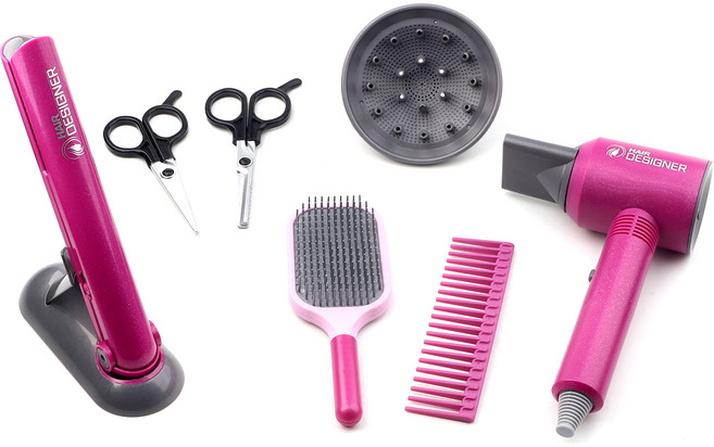 헤어 디자이너 미용놀이 세트, 혼합색상, 1세트