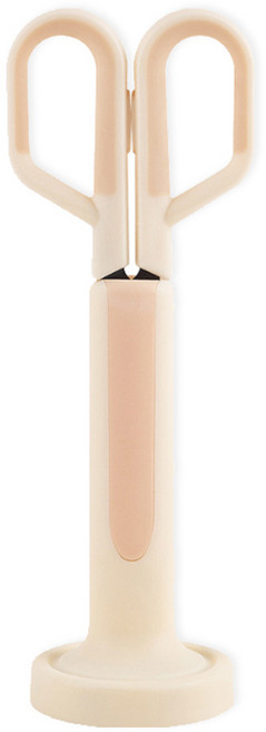 투코비 데스크 시리즈 사무용 스텐딩 가위, 아이보리, 1개