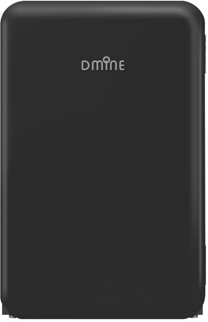 디마인 레트로 소형 미니 냉장고 70L, 블랙, RH70NSBK