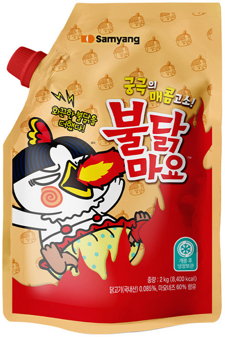 삼양 불닭 마요 소스, 2kg, 1개