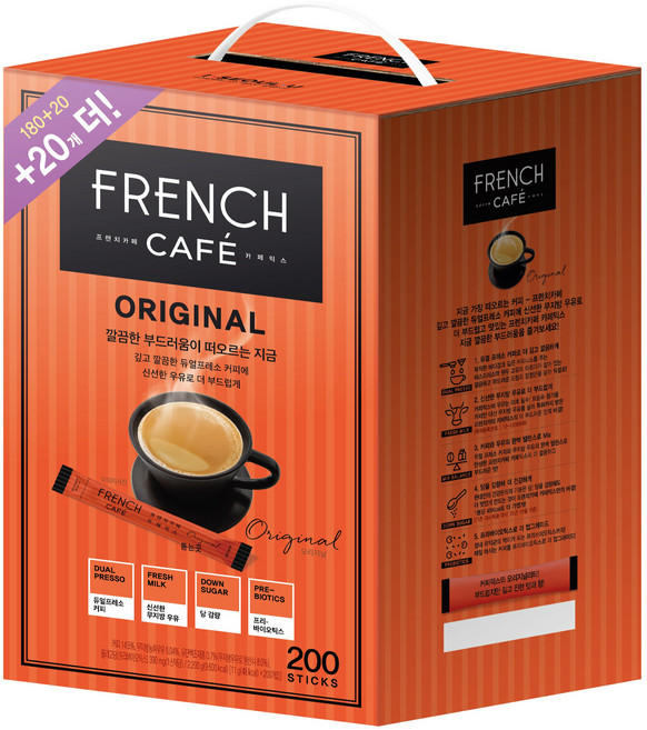프렌치카페 카페믹스 오리지날, 11g, 200개입, 1개
