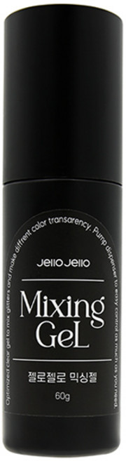 젤로젤로 네일아트 믹싱젤, 투명, 60g, 1개