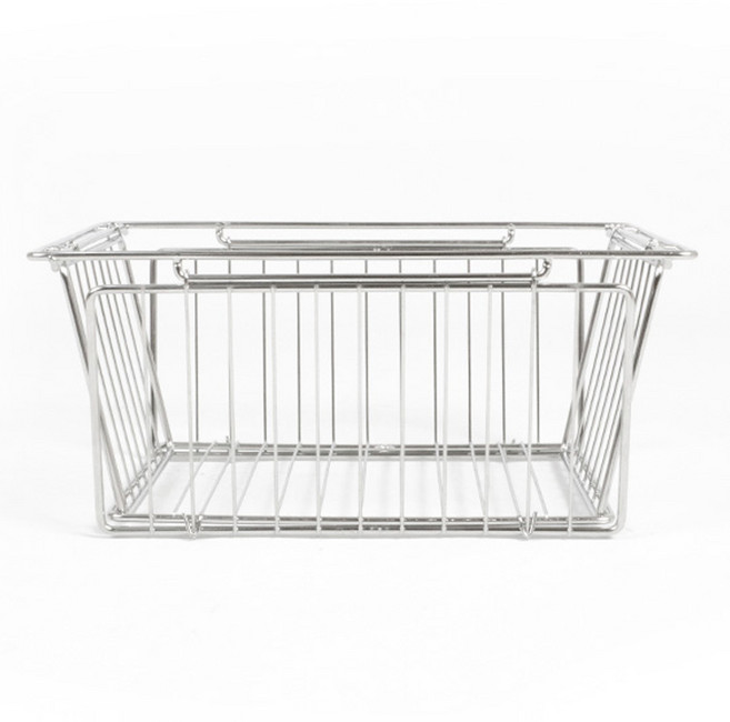 KEEP 304 스텐 폴딩 1단 바스켓, 실버, 1개