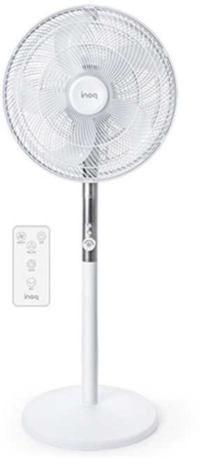 이노크아든 360도 더블 헤드 리모컨형 양면 선풍기 대형 45cm, IA-EF180