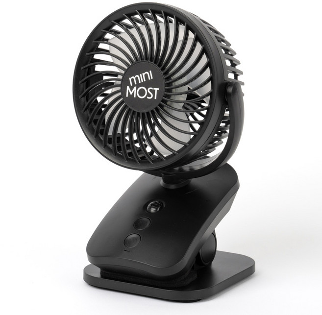 미니모스트 선풍기, 모던블랙, 1개