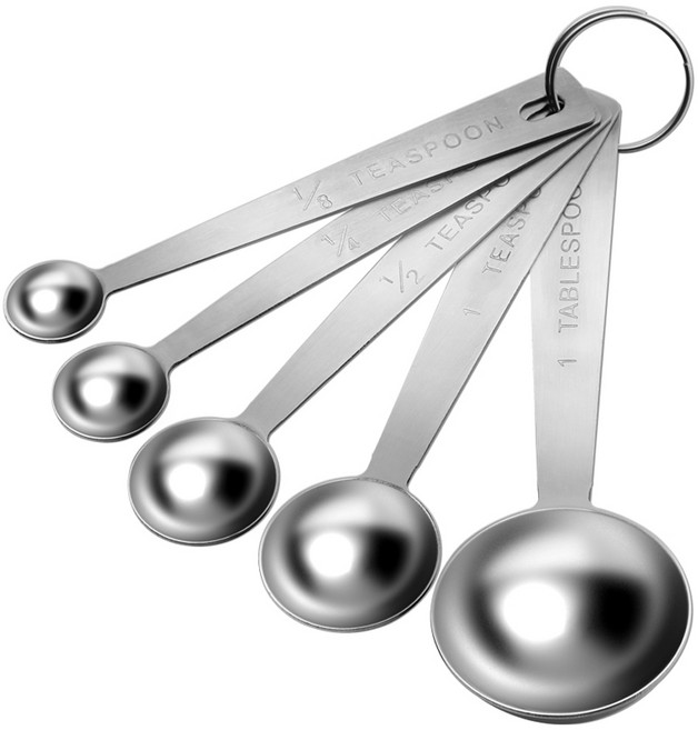 바겐슈타이거 스텐 계량스푼 5종 세트, 1세트