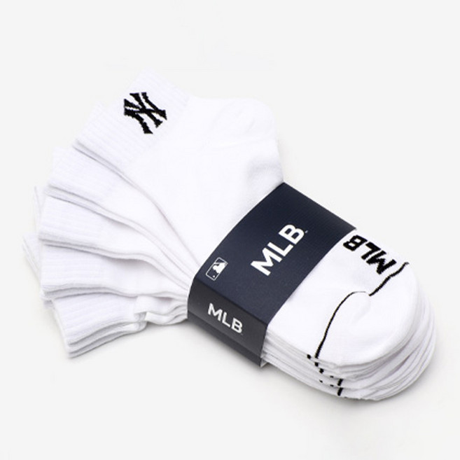 MLB 남성용 NY 라인로고 단목 5족