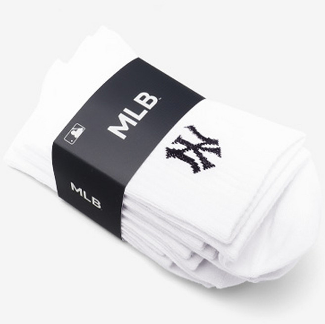 뉴욕양키스 MLB 남성용 패션 베이직 로고 중목 5족