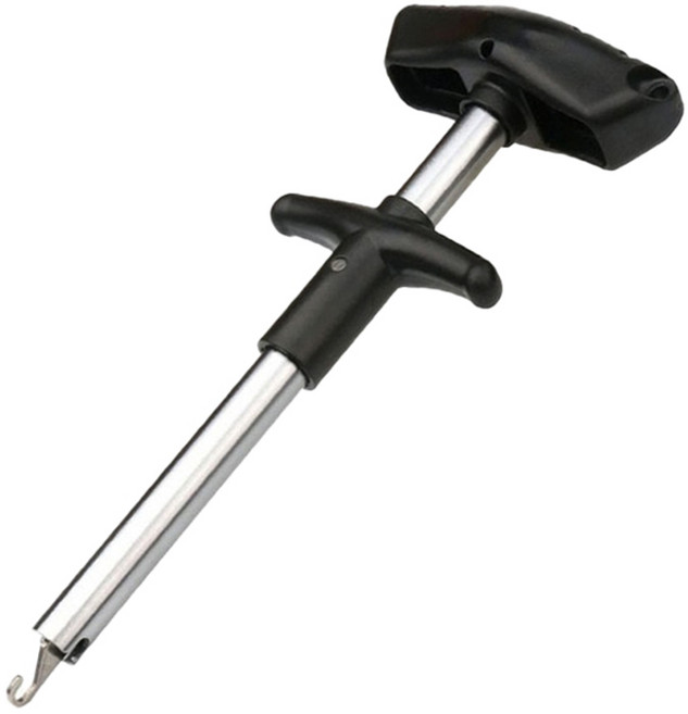 실버캐스트 원터치 낚시 생선 바늘빼기 훅리무버, 실버, 1개