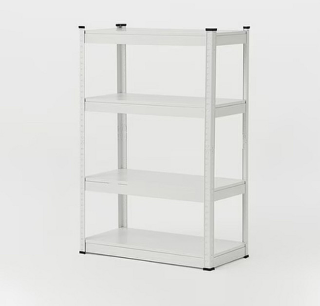 한샘 재크플러스 철제 다용도랙 800, 화이트, 4단