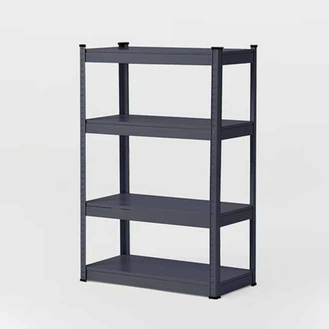 한샘 재크플러스 철제 다용도랙, 그레이, 4단