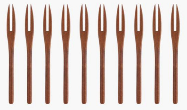 니코트 우드 포포 티포크, 10개