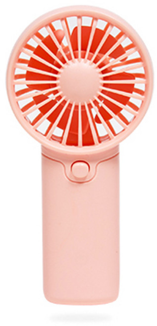PLEIGO 초경량 휴대용 미니 건전지 선풍기, F11, 핑크