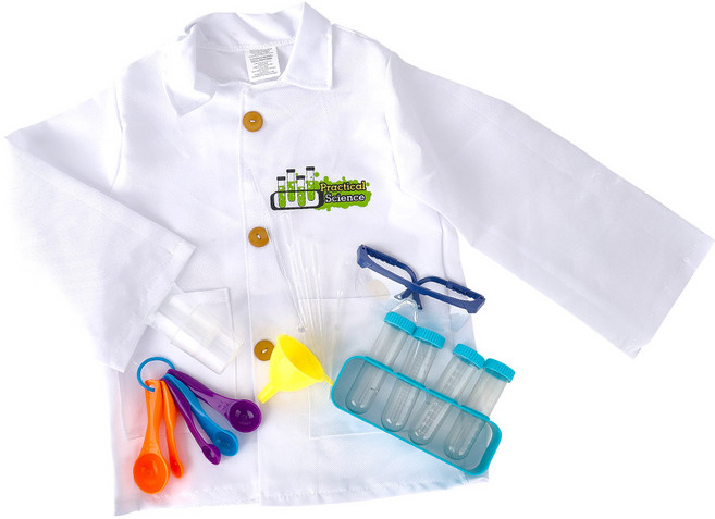 캐스비 플레이 역할의상 과학자 2598, 혼합색상, 1개