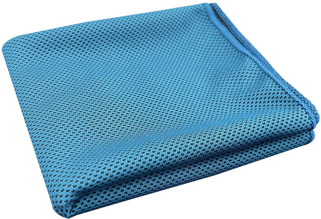 월드크린 그레슬린 쿨링 스포츠 타월 30 x 80cm, 블루, 1개