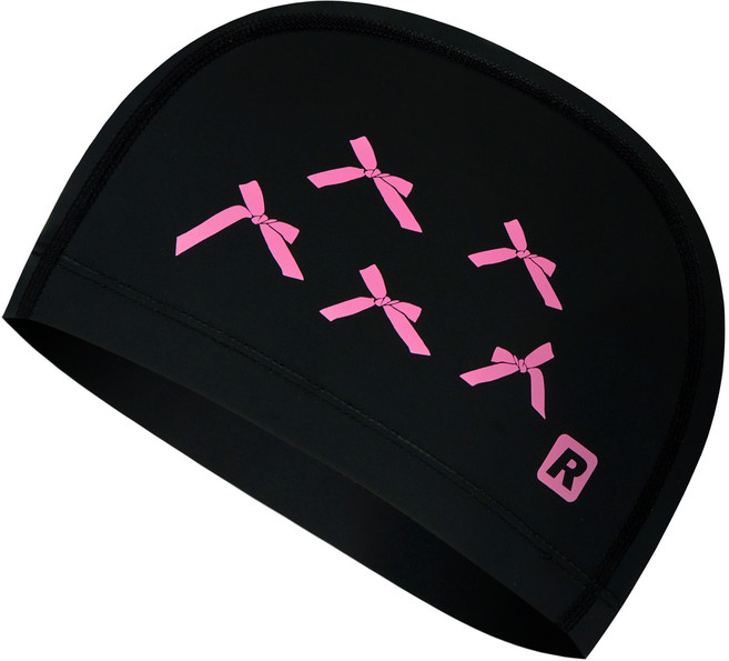 랠리 아동용 우레탄 코팅 수영모자 ORKC820, 블랙, 1개