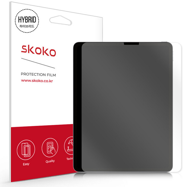 스코코 하이브리드 액정보호필름 세트, 혼합색상, 1세트