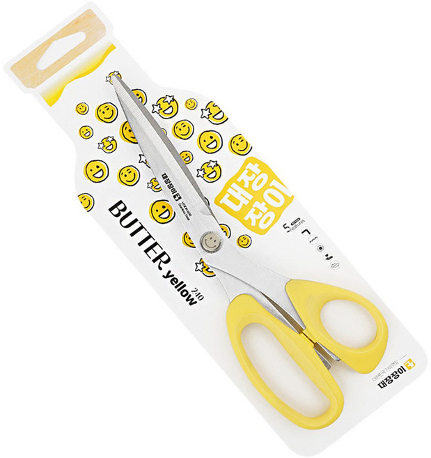 대장장이 주방가위, 버터옐로우, 1개