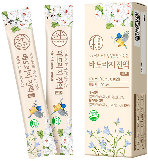 바로이즙 배도라지진액 스틱, 10ml, 10개
