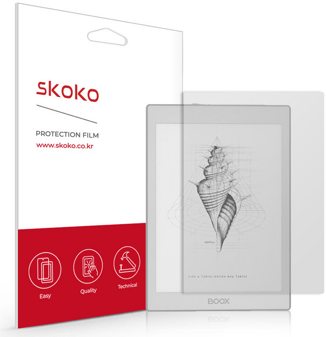 스코코 지문방지 저반사 액정보호필름 세트