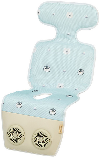 꿈비 아이스허그 듀얼팬 쿨시트 2.0 + 젤 아이스 팩 3p, 아이스 패밀리, 1세트