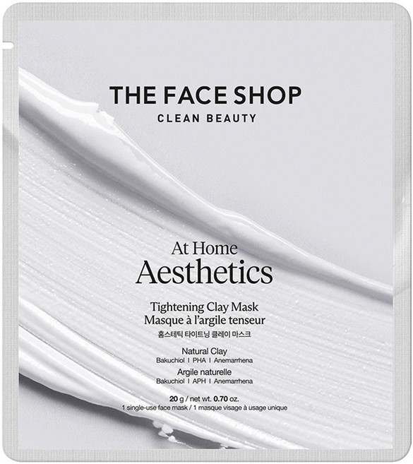 더페이스샵 홈스테틱 타이트닝 클레이 마스크 20g, 1개, 1개입