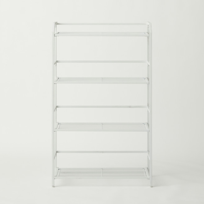 한샘 이지 원스텝 접이식 선반장, 화이트, 4단