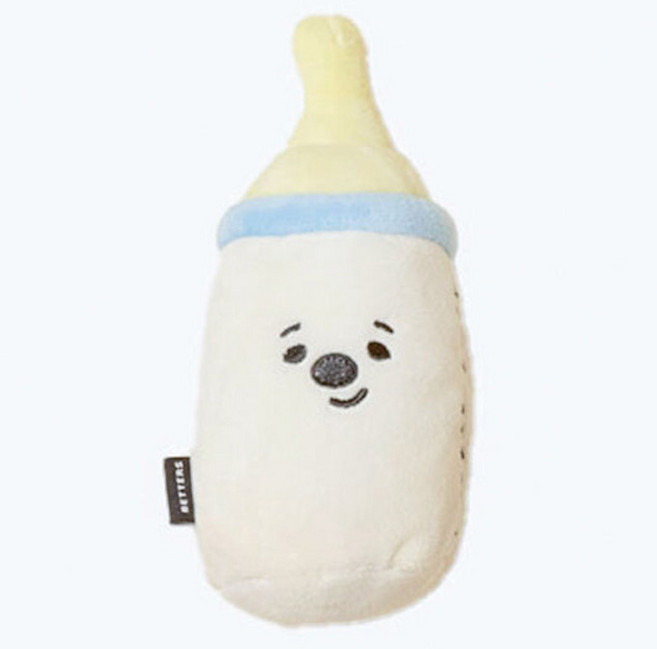 베럴즈 강아지 베이비 토이 젖병 바스락, 혼합색상, 1개