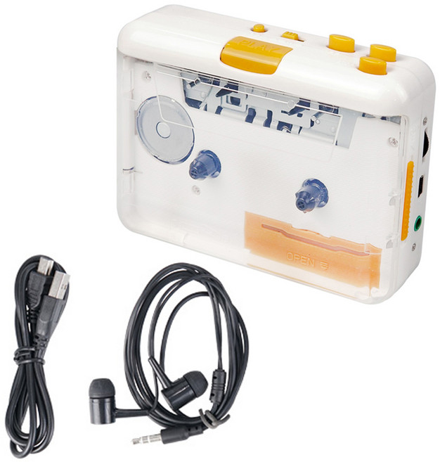 컴스 카세트 테이프 MP3 컨버터, TB720, 혼합색상