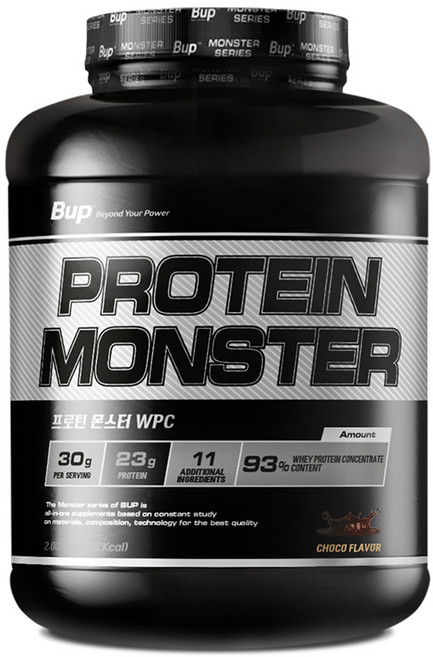 Beyond Your Power 蛋白質怪物WPC 牛奶巧克力口味, 1個, 2kg
