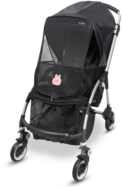 마니또 메쉬 부가부비 와펜 유모차 전용 방충커버, 바니, 1개