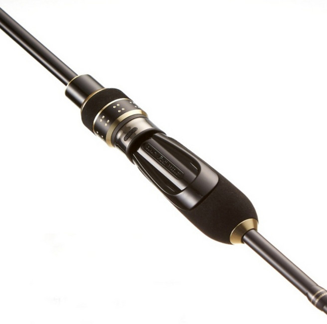 아부가르시아 새턴3 낚시대 832M, 블랙 + 삼페인 골드