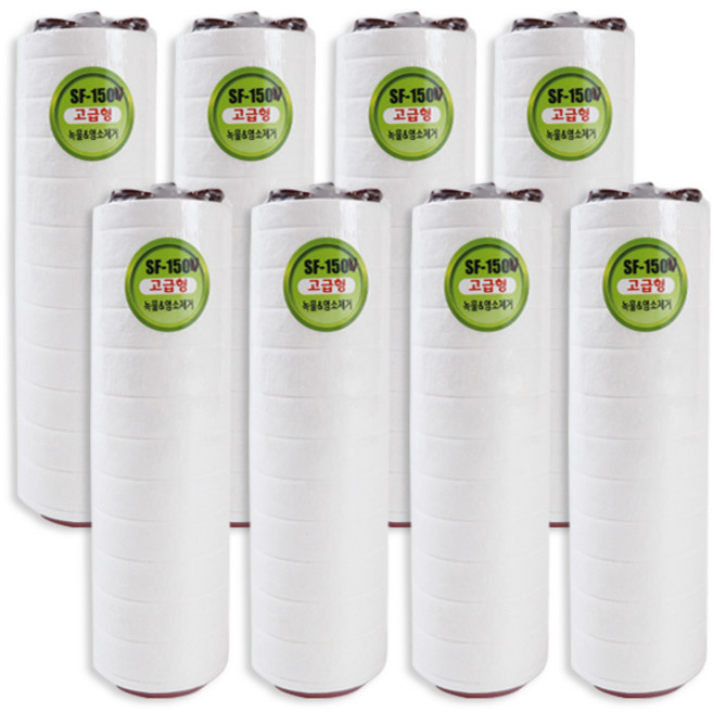 아쿠아듀오 정수 리필필터 알뜰형 SF-150N, 8개