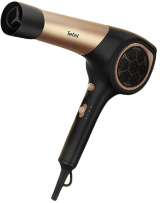 테팔 무빙에어 BLDC 헤어드라이어 1900W, HV9317K0, 블랙