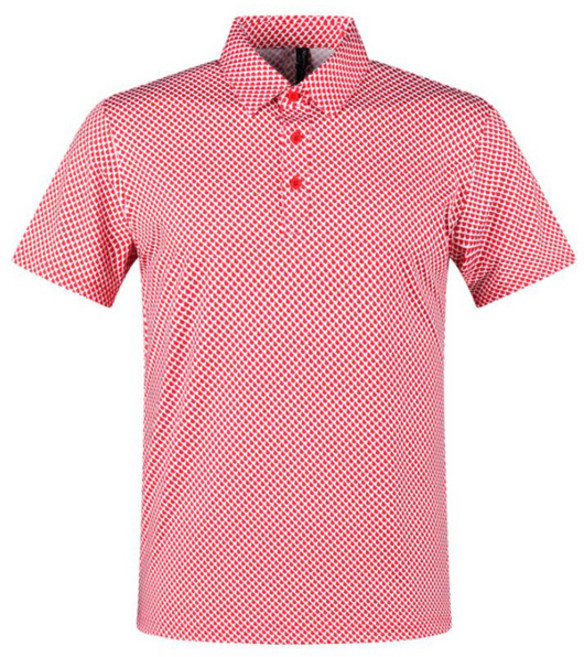 마스터베어 럭스골프 남성용 엘라핏 블록패턴 반팔 골프셔츠 MS4M402