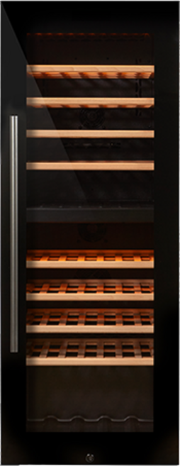 캐리어 모드비 와인셀러 DUAL MWC77GD2TVA 방문설치 77병, 피아노 블랙, MWC077GD2TVA