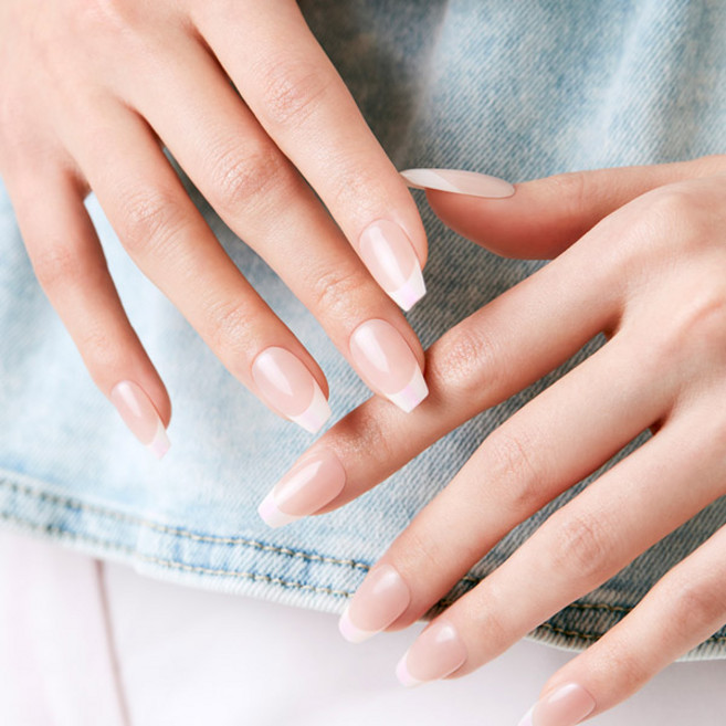 데싱디바 매직프레스 네일팁 30종 세트, 펄프렌치, 1개