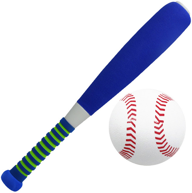 agaplus 彩色軟式泡棉棒球棒組, 隨機出貨(棒球棒)