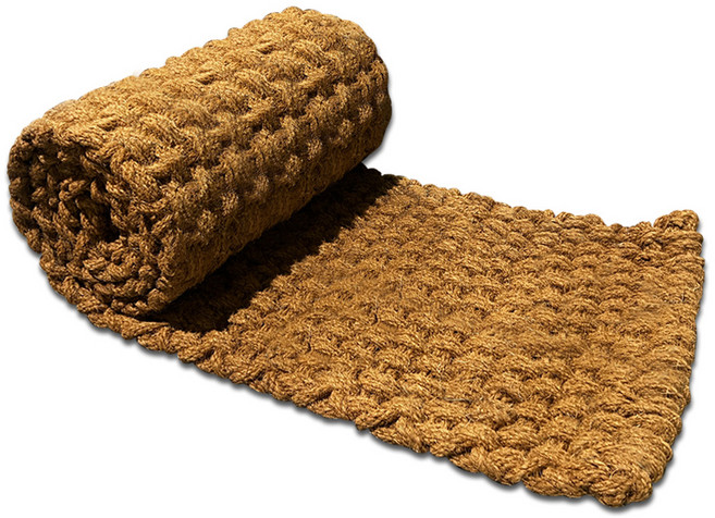 알뜨리 야자 매트 1m x 1m x 두께 35mm, 1개