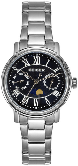 가이거 여성용 문페이즈 시계 GE8050BS L