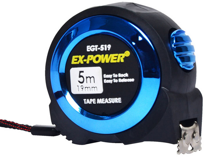 이엑스파워 오토락 줄자 EGT-519, 1개