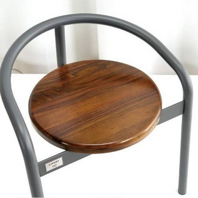 리바트 태피 바스툴 방문설치, 더스크 클레이 그레이, 1개