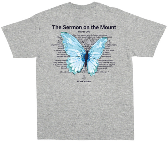 에어플레인 통기성 비낫어프레이드 오버핏 반팔 옆트임 티셔츠